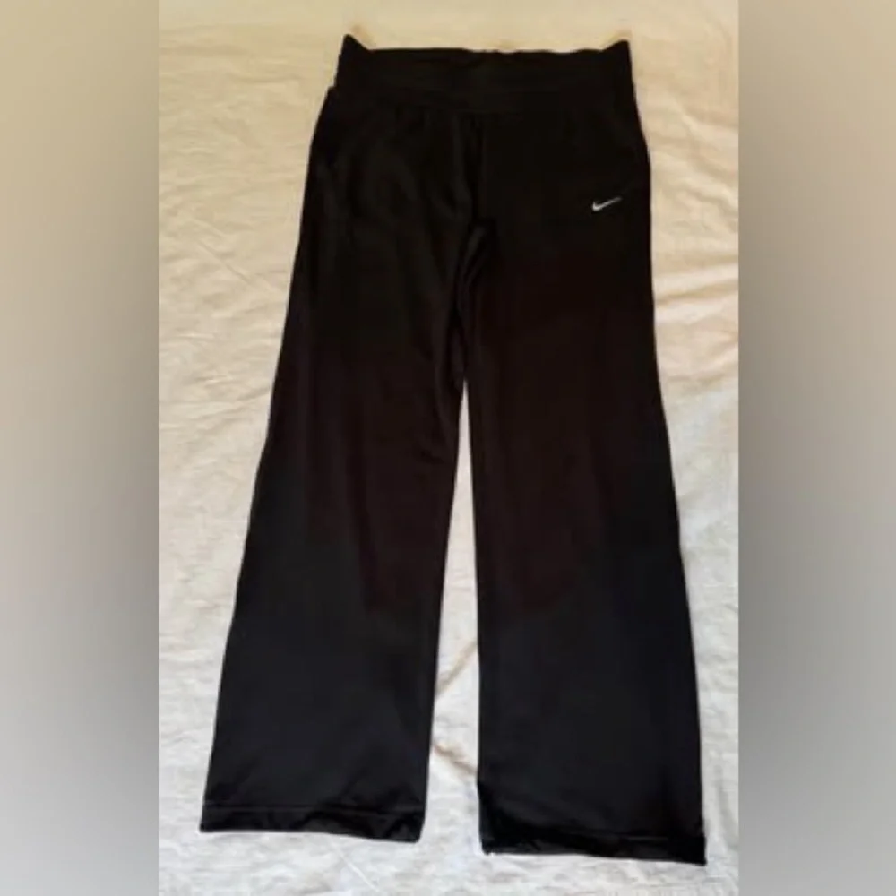 Nike Black Joggers‎ men’s pants drawcord ankle dri fit sweats